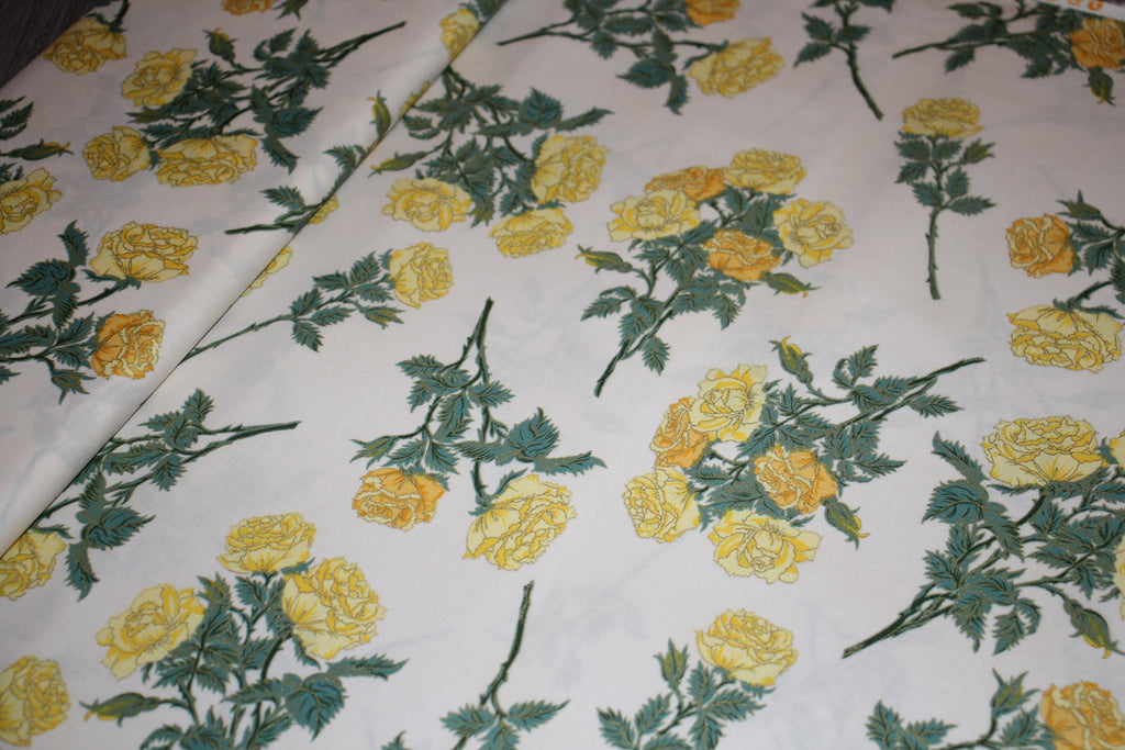 Vintage bloem stof